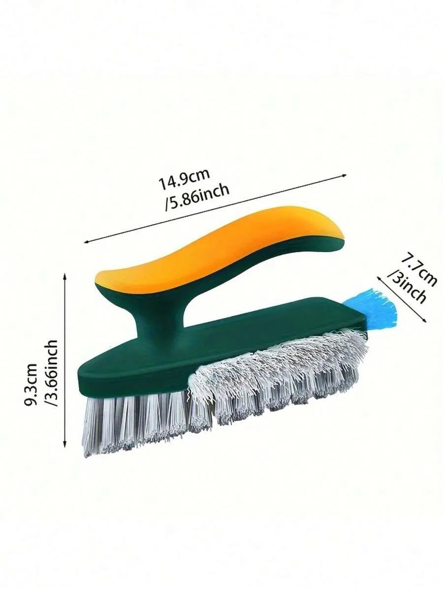 1 3-in-1 multi-purpose handheld cleaning brush, suitable for cleaning windows, crevices, stoves, door tracks, laundry tubs, and more. Home decor, household cleaning supplies, cleaning tools, cleaning supplies