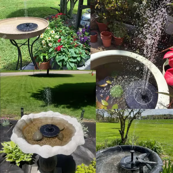 🎈LAST DAY 60% OFF🔥Solar-Powered Bird Fountain Kit