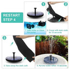 🎈LAST DAY 60% OFF🔥Solar-Powered Bird Fountain Kit