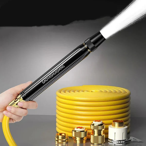 🏆 Last-day special: Only $19.99!! 🔥 This home-use high-pressure car wash gun comes with a pressure nozzle and hose, making it an essential tool for watering flowers, plants, and vegetables, as well as washing your car. 👍💦